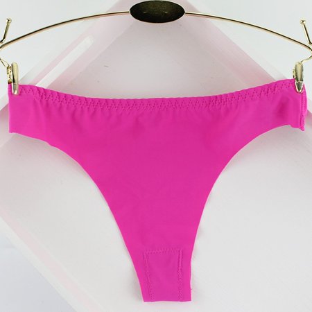 Large Size Ice Silk Seamless Ultra-Thin Underwear Temptation Sexy T Pants