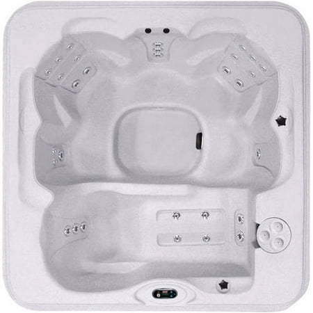 Coleman Spas 6-Person 30-Jet Lounger Spa with Easy Plug-N-Play and LED Waterfalls, Sahara