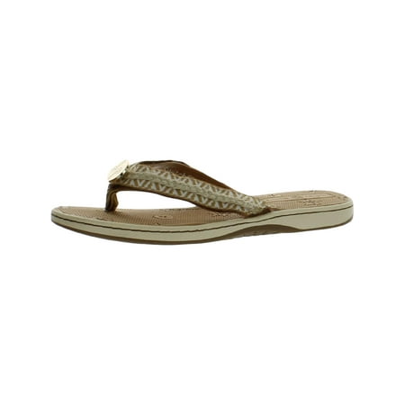 Lindsay Phillips Womens Bonnie Comfort Embellished Thong Sandals
