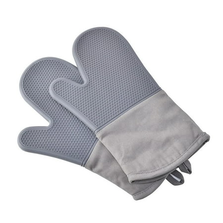 1 Pair Heat Resistant Silicone Glove Cooking Baking BBQ Oven Pot Holder Mitt Kitchen-Gray
1 Pair Heat Resistant Silicone Glove Cooking Baking BBQ Oven Pot Holder Mitt Kitchen-Gray