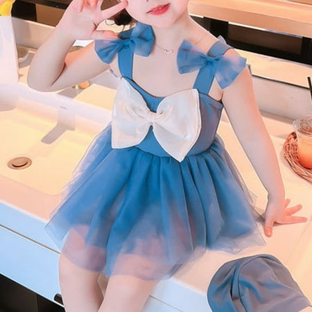 Gubotare Fashion Small And Medium Girls Swimsuit Sweet New Cute Sleeveless Dress Swimsuit With Swimming Swimsuit Kids Two Piece Navy 5-6 Years
Gubotare Fashion Small And Medium Girls Swimsuit Sweet New Cute Sleeveless Dress Swimsuit With Swimming Swimsuit Kids Two Piece Navy 5-6 Years