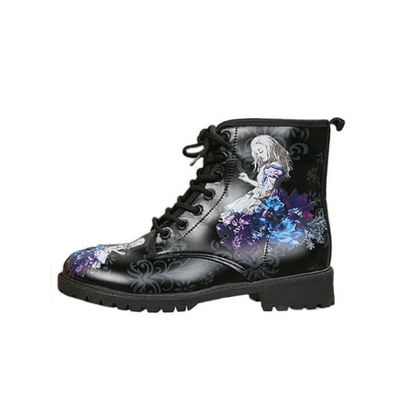Difumos Ladies Work Boot Lace Up Ankle Boots Vintage Short Bootie Outdoor Waterproof Booties Fashion Combat Purple 4.5
Difumos Ladies Work Boot Lace Up Ankle Boots Vintage Short Bootie Outdoor Waterproof Booties Fashion Combat Purple 4.5