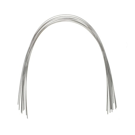 1 Bag 10pcs Ni-ti Super Elastic Hyperelastic Nickel-titanium Orthodontic Wires