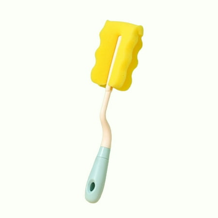 Alexsix Soft Sponge Cup Brush with Long Handle Reusable Baby Bottle Cleaning Brush
Alexsix Soft Sponge Cup Brush with Long Handle Reusable Baby Bottle Cleaning Brush