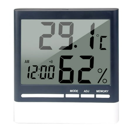 MABOTO Digital Hygrometer Thermometer Indoor Humidity Meter Mini Room Thermometer Accurate Humidity Gauge With Alarm Clock Memory Function For Home Greenhouse Office School
MABOTO Digital Hygrometer Thermometer Indoor Humidity Meter Mini Room Thermometer Accurate Humidity Gauge With Alarm Clock Memory Function For Home Greenhouse Office School