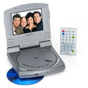 Angle View: Apex Portable DVD Player With 5" Screen, PD450