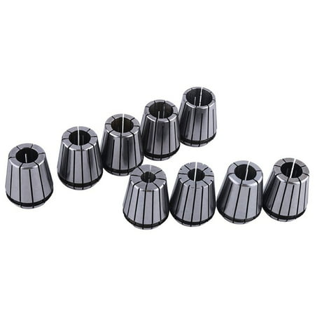 9pcs ER32 Spring Collet Set for CNC Workholding Engraving Machine and Milling Lathe Tool 2/4/6/8/10/12/16/18/20mm
9pcs ER32 Spring Collet Set for CNC Workholding Engraving Machine and Milling Lathe Tool 2/4/6/8/10/12/16/18/20mm
