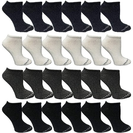 SOCKS NBULK Wholesale Women’s Cotton Shoe Liner Training Socks Size 9-11 (Assorted 24)
SOCKS NBULK Wholesale Women’s Cotton Shoe Liner Training Socks Size 9-11 (Assorted 24)