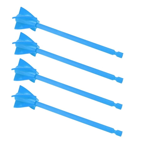 Resin Mixer Paddles 4Pcs Reusable Paint Mixer Drill Attachment For Thick Liquids Black Red White Blue Black Red White Blue
Resin Mixer Paddles 4Pcs Reusable Paint Mixer Drill Attachment For Thick Liquids Black Red White Blue Black Red White Blue