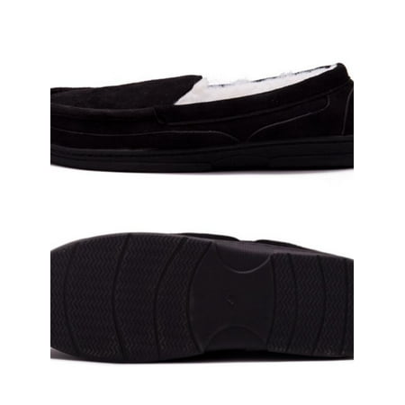 Topumt Mens Slippers for Indoor/Outdoor Wearing Plush Lining PU Slip On House Shoes
Topumt Mens Slippers for Indoor/Outdoor Wearing Plush Lining PU Slip On House Shoes