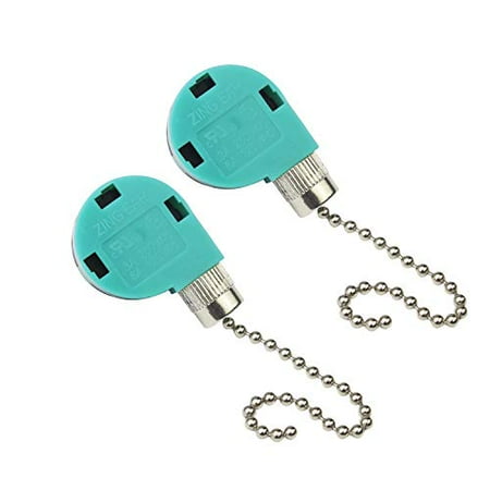 Luckkyme ZE-268S6 & ZE-208S6 Switch 3 Speed Pull Chain Control Fan Switch 4 Wire Replacement Switch for Zing Ear Ceiling Fan Appliances Lamps(2 Pieces)
Luckkyme ZE-268S6 & ZE-208S6 Switch 3 Speed Pull Chain Control Fan Switch 4 Wire Replacement Switch for Zing Ear Ceiling Fan Appliances Lamps(2 Pieces)