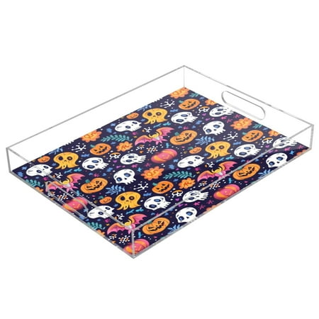 Acrylic Tray 15.7*11.8*1.9 Inch Transparent Tray Food Tray Tea Cup Tray Serving Trays Cosmetics Storage Kitchen Table Bathroom Sundry Storage Skull Pumpkin
Acrylic Tray 15.7*11.8*1.9 Inch Transparent Tray Food Tray Tea Cup Tray Serving Trays Cosmetics Storage Kitchen Table Bathroom Sundry Storage Skull Pumpkin
