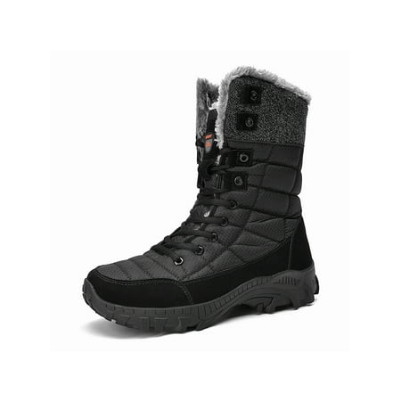 Ritualay Men Wear Resistant Winter Shoes Warm Chunky Fashion Booties Trekking Outdoor Lace Up Black 8
Ritualay Men Wear Resistant Winter Shoes Warm Chunky Fashion Booties Trekking Outdoor Lace Up Black 8