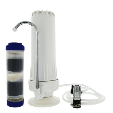 Tier1 CT-S-1000 Countertop Drinking Water Filter System and 10 x 2.5 Inch 10 Stage Replacement Filter Cartridge
Tier1 CT-S-1000 Countertop Drinking Water Filter System and 10 x 2.5 Inch 10 Stage Replacement Filter Cartridge
