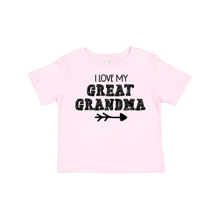 Inktastic I Love My Great Grandma with Arrow Gift Toddler Boy or Toddler Girl T-Shirt
Inktastic I Love My Great Grandma with Arrow Gift Toddler Boy or Toddler Girl T-Shirt