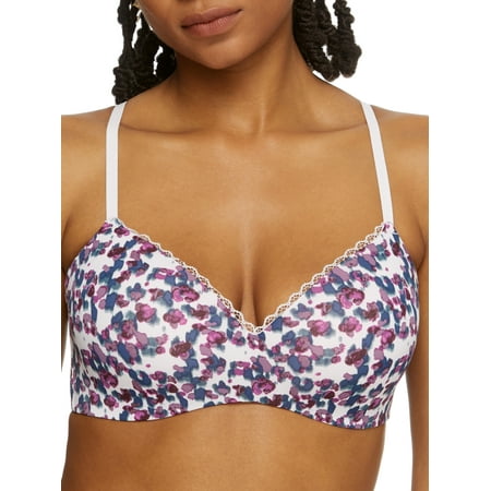Maidenform Womens Semi Embellished Lift Wire-Free Bra Style-DM7681