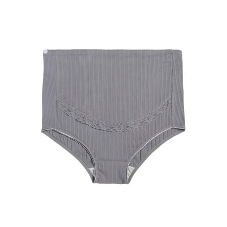 Odeerbi Clearance Women Pregnant Adjustable Rib Lace Panties High-waist Belly Lift Briefs Gray
Odeerbi Clearance Women Pregnant Adjustable Rib Lace Panties High-waist Belly Lift Briefs Gray