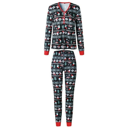 Blueek Parent-Child Warm Christmas Set Printed Home Wear Pajamas Two-Piece Mother Set
Blueek Parent-Child Warm Christmas Set Printed Home Wear Pajamas Two-Piece Mother Set