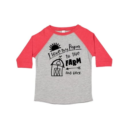 Inktastic I Love My Papa to the Farm and Back Barn Design Gift Toddler Boy or Toddler Girl T-Shirt
Inktastic I Love My Papa to the Farm and Back Barn Design Gift Toddler Boy or Toddler Girl T-Shirt