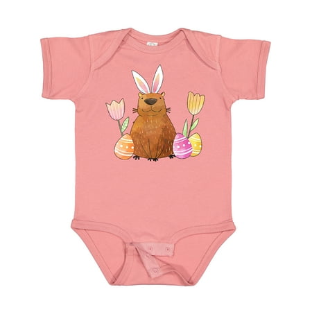 Inktastic Easter Capybara with Eggs and Flowers Gift Baby Boy or Baby Girl Bodysuit
Inktastic Easter Capybara with Eggs and Flowers Gift Baby Boy or Baby Girl Bodysuit