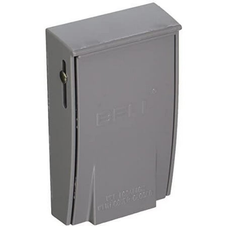 Set of 4 Hubbell-Bell 5030-0 Rayntite Weatherproof Cover 2.15 in Dia X 4-1/2 in L X 2-3/4 in W Gray Grey
Set of 4 Hubbell-Bell 5030-0 Rayntite Weatherproof Cover 2.15 in Dia X 4-1/2 in L X 2-3/4 in W Gray Grey