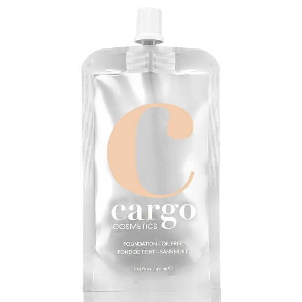 Cargo Cosmetics Liquid Foundation, 20 Sunny Translucent Beige, 1.33 Fl Oz