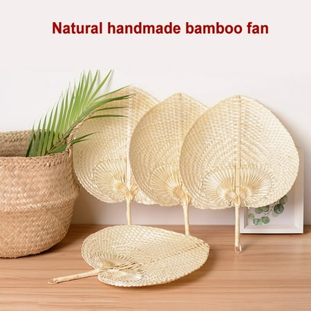 Handmade Rattan Fan Bamboo Palms Fan Natural Hand Fan Peach-shaped Woven Fan Summer Fan For Weddings Parties Gifts New
Handmade Rattan Fan Bamboo Palms Fan Natural Hand Fan Peach-shaped Woven Fan Summer Fan For Weddings Parties Gifts New