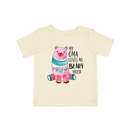 Inktastic My Oma Loves Me Beary Much with Cute Bear Gift Baby Boy or Baby Girl T-Shirt
Inktastic My Oma Loves Me Beary Much with Cute Bear Gift Baby Boy or Baby Girl T-Shirt