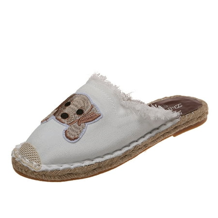 Youmylove Women Casual Shoes Non-Slip Weave Canvas Cartoon Dog Print Slip On Round Toe Breathable Lazy Shoes Zapato
Youmylove Women Casual Shoes Non-Slip Weave Canvas Cartoon Dog Print Slip On Round Toe Breathable Lazy Shoes Zapato