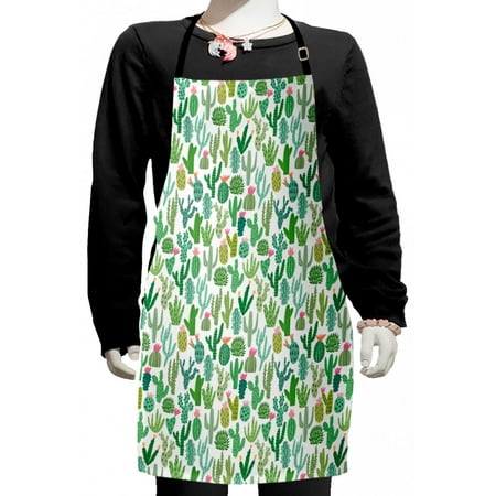 Cactus Kids Apron Continuous Cacti Plants Mexican Theme Sketch Illustration on Plain Backdrop Boys Girls Apron Bib with Adjustable Ties for Cooking Baking Painting White and Seafoam by Ambesonne
Cactus Kids Apron Continuous Cacti Plants Mexican Theme Sketch Illustration on Plain Backdrop Boys Girls Apron Bib with Adjustable Ties for Cooking Baking Painting White and Seafoam by Ambesonne