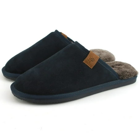 Eastern Counties Leather Mens Tipped Sheepskin Slippers