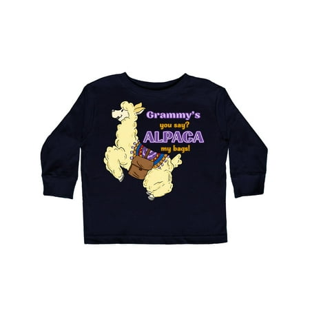 Inktastic Cute Jumping Alpaca-Grammy s You Say ALPACA my bags! Gift Toddler Boy or Toddler Girl Long Sleeve T-Shirt
Inktastic Cute Jumping Alpaca-Grammy s You Say ALPACA my bags! Gift Toddler Boy or Toddler Girl Long Sleeve T-Shirt