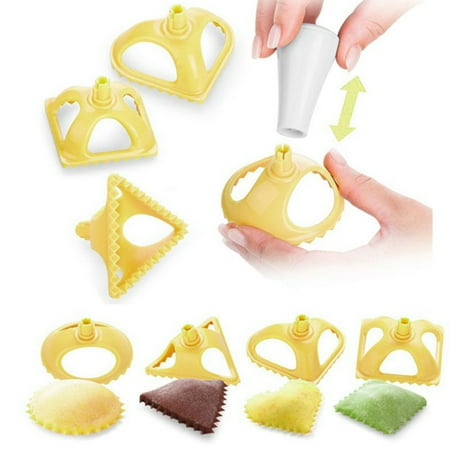 Beechoice 4Pcs/Set Dough Press Set Kitchen Gadget for Large and Small Dumplings Empanadas Pastelitos Calzone Turnovers and Much More Dishwasher Safe Empanada Makers
Beechoice 4Pcs/Set Dough Press Set Kitchen Gadget for Large and Small Dumplings Empanadas Pastelitos Calzone Turnovers and Much More Dishwasher Safe Empanada Makers