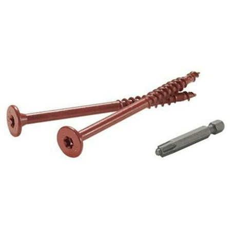 1 PC FastenMaster FlatLok No. 14 X 4 in. L Torx Ttap Epoxy Coarse Wood Screws 250 pk
1 PC FastenMaster FlatLok No. 14 X 4 in. L Torx Ttap Epoxy Coarse Wood Screws 250 pk