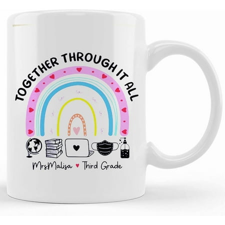 Teacher Appreciation Mug Together Through It All Pandemic Teacher Coffee Mug Quarantined Teacher Mug Gift For Teachers Teacher Mugs Ceramic Novelty Coffee Mug Tea Cup Gift Presen
Teacher Appreciation Mug Together Through It All Pandemic Teacher Coffee Mug Quarantined Teacher Mug Gift For Teachers Teacher Mugs Ceramic Novelty Coffee Mug Tea Cup Gift Presen
