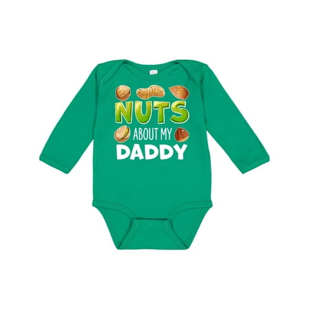 Inktastic Nuts About My Daddy Peanut Almond Pistachio Gift Baby Boy or Baby Girl Long Sleeve Bodysuit
Inktastic Nuts About My Daddy Peanut Almond Pistachio Gift Baby Boy or Baby Girl Long Sleeve Bodysuit