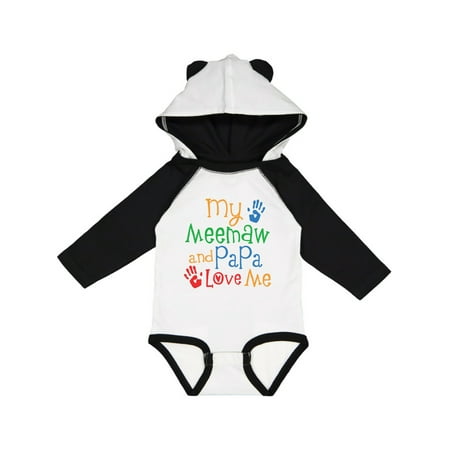 Inktastic Meemaw and Papa Love Me Gift Baby Boy or Baby Girl Long Sleeve Bodysuit 
Inktastic Meemaw and Papa Love Me Gift Baby Boy or Baby Girl Long Sleeve Bodysuit