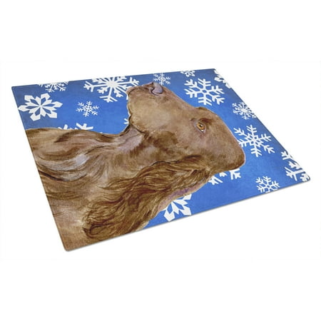 Caroline s Treasures SS4663LCB Field Spaniel Winter Snowflakes Holiday Glass Cutting Board Large 12H x 16W multicolor
Caroline s Treasures SS4663LCB Field Spaniel Winter Snowflakes Holiday Glass Cutting Board Large 12H x 16W multicolor