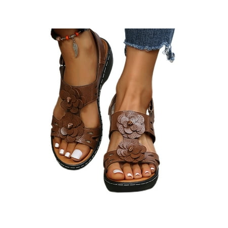 Woobling Womens Wedge Sandals Hollow Open Toe Shoes Summer Platform Sandals Size 4.5-9
Woobling Womens Wedge Sandals Hollow Open Toe Shoes Summer Platform Sandals Size 4.5-9