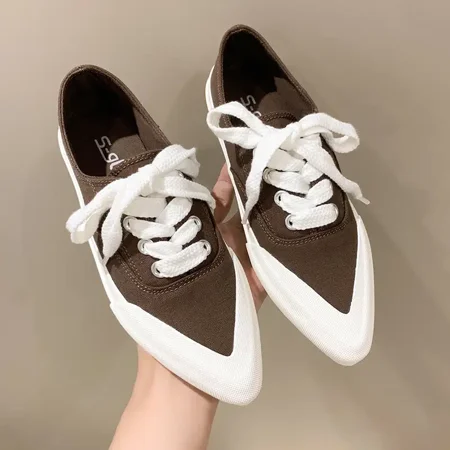 Casual Flats Women Shoes 2022 New Winter Fashion Pointed Toe Loafers Canvas Sport Sneakers Running Walking Shoes
Casual Flats Women Shoes 2022 New Winter Fashion Pointed Toe Loafers Canvas Sport Sneakers Running Walking Shoes