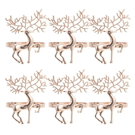 BESTONZON 6Pcs Elk Shaped Napkin Buckles Decorative Elk Napkin Rings Christmas Elk Theme Napkin Rings
BESTONZON 6Pcs Elk Shaped Napkin Buckles Decorative Elk Napkin Rings Christmas Elk Theme Napkin Rings