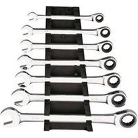 WRENCH RATCHET SET 7PC SAE