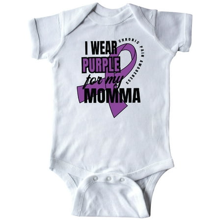Inktastic Chronic Pain I Wear Purple For My Momma Gift Baby Boy or Baby Girl Bodysuit
Inktastic Chronic Pain I Wear Purple For My Momma Gift Baby Boy or Baby Girl Bodysuit