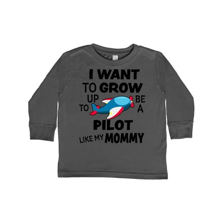 Inktastic I Want To Grow up To Be a Pilot Like My Mommy Gift Toddler Boy or Toddler Girl Long Sleeve T-Shirt
Inktastic I Want To Grow up To Be a Pilot Like My Mommy Gift Toddler Boy or Toddler Girl Long Sleeve T-Shirt
