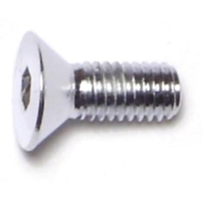 #10-32 x 1/2 Chrome Grade 8 Flat Head Socket Cap Screws SCSFS8-069 (10 pcs.)
#10-32 x 1/2 Chrome Grade 8 Flat Head Socket Cap Screws SCSFS8-069 (10 pcs.)
