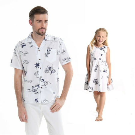 Matching Father Daughter Hawaiian Luau Dance Shirt Vintage Dress Classic Map Flamingo
Matching Father Daughter Hawaiian Luau Dance Shirt Vintage Dress Classic Map Flamingo