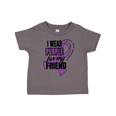 Inktastic Chronic Pain I Wear Purple For My Friend Gift Toddler Boy or Toddler Girl T-Shirt
Inktastic Chronic Pain I Wear Purple For My Friend Gift Toddler Boy or Toddler Girl T-Shirt
