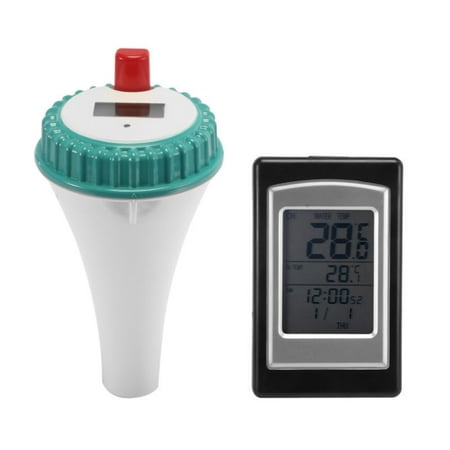 Floating Water Thermometers Wireless Remote with Digital LCD Display for Outfoor Indoor Swimming Pools Spas Hot Tubs Ponds
Floating Water Thermometers Wireless Remote with Digital LCD Display for Outfoor Indoor Swimming Pools Spas Hot Tubs Ponds