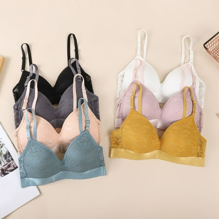 Aayomet Womens Bras New Thin Breathable Beautiful Back Suspender Inner Build Fixed Cup No Underwire Anti Slip Lace Bra Gather White One Size
Aayomet Womens Bras New Thin Breathable Beautiful Back Suspender Inner Build Fixed Cup No Underwire Anti Slip Lace Bra Gather White One Size