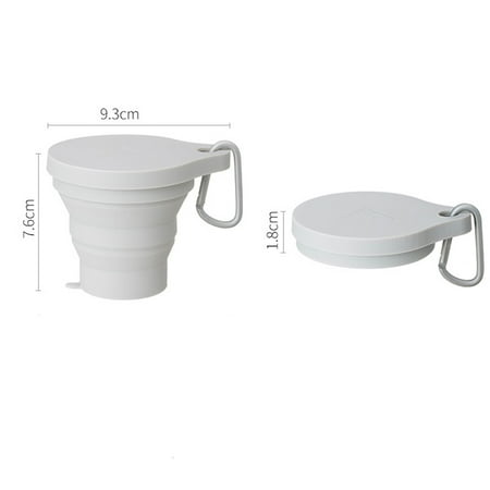 Livesture Folding High Temperature Resistant Silicone Outdoor Travel Water Cup With Lid Grey
Livesture Folding High Temperature Resistant Silicone Outdoor Travel Water Cup With Lid Grey